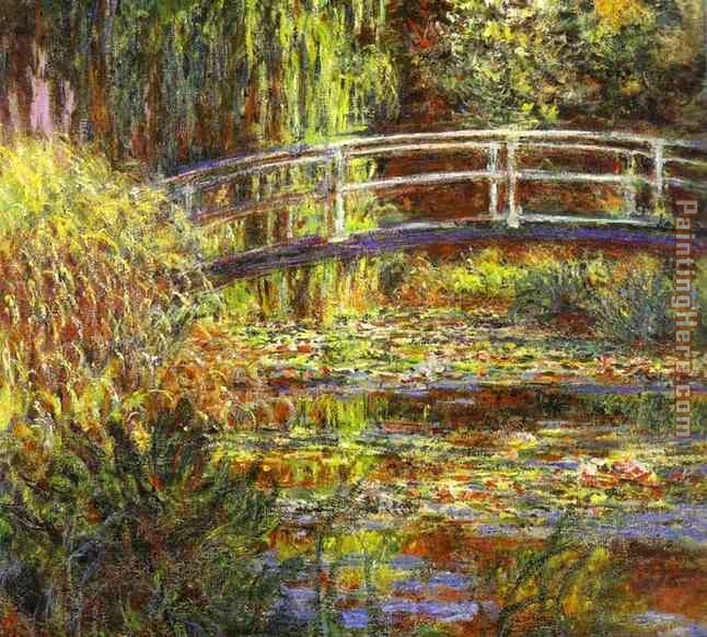 The Water Lily Pond painting - Claude Monet The Water Lily Pond art painting